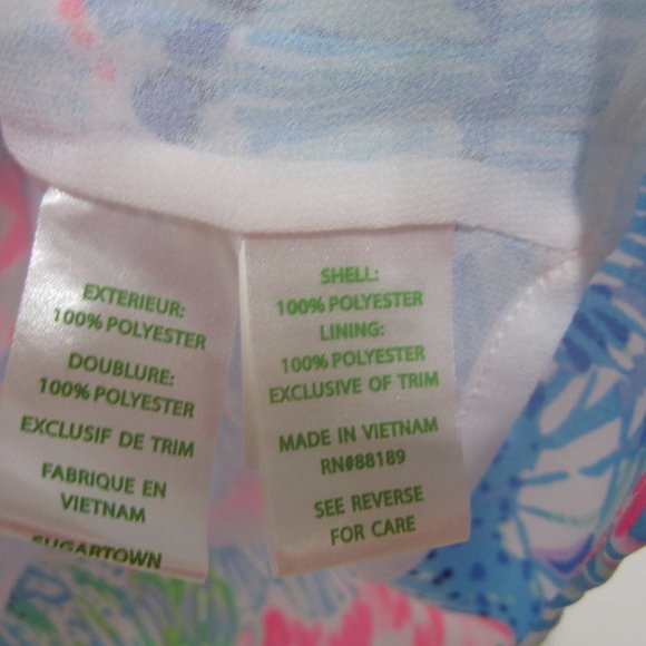 Lilly Pulitzer S Delancey Dress Sink Or Swim - Picture 5 of 8